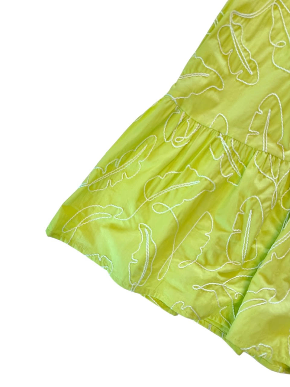 Trixie Dress in lime by Maude Vivante