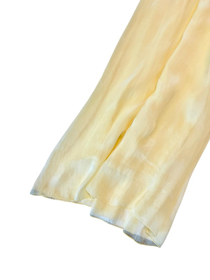 Wide Leg Flowy Pants in canarino by B-YU