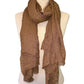 Wrap/Scarf in coffee by Market Co