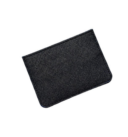 Skinny Credit Card Holder in black