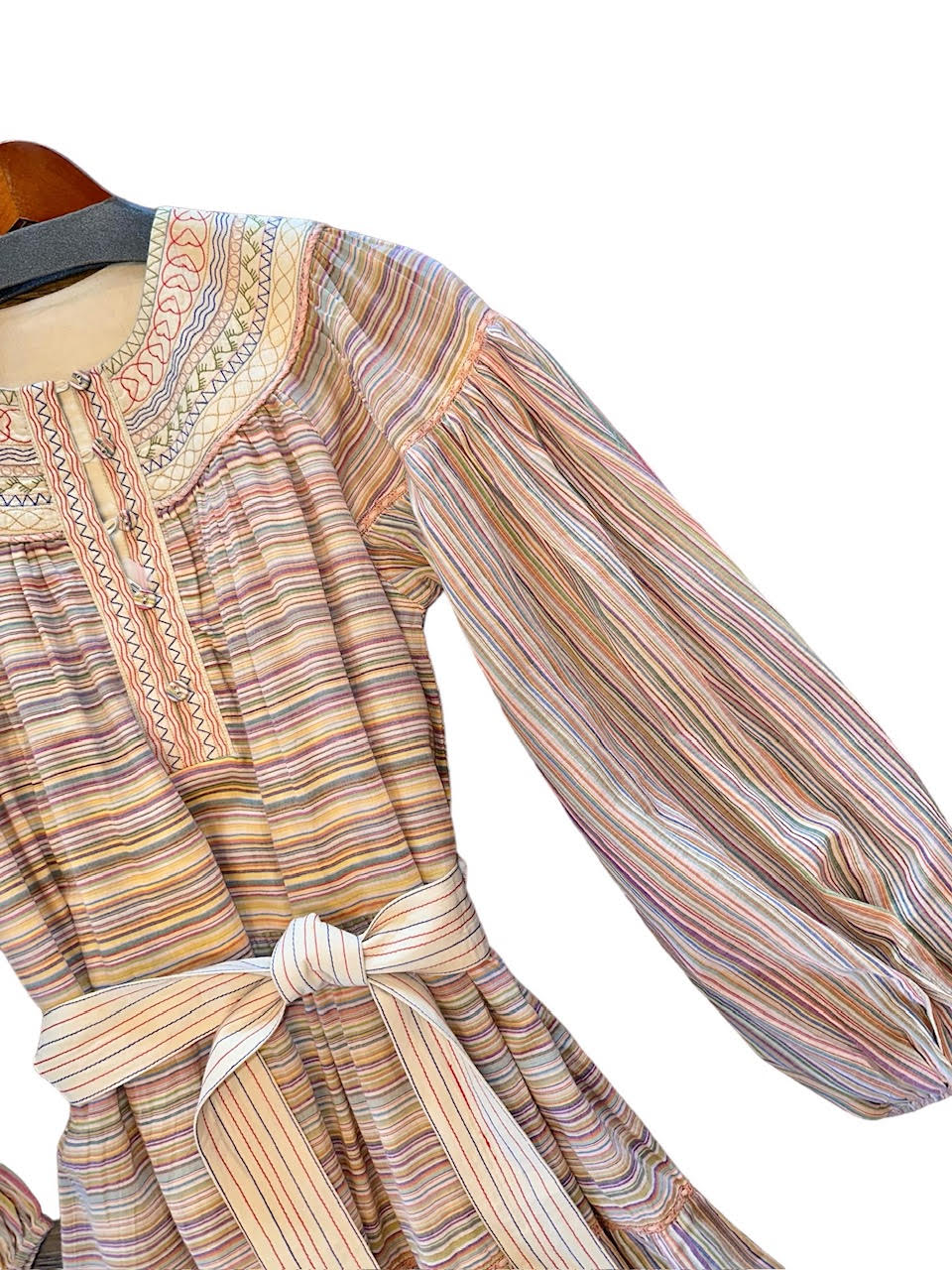Hensley Handwoven Dress in hazelnut by Conditions Apply