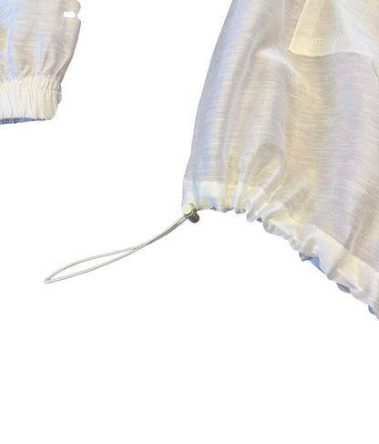 Light Weight Bomber Jacket in off white by Esqualo