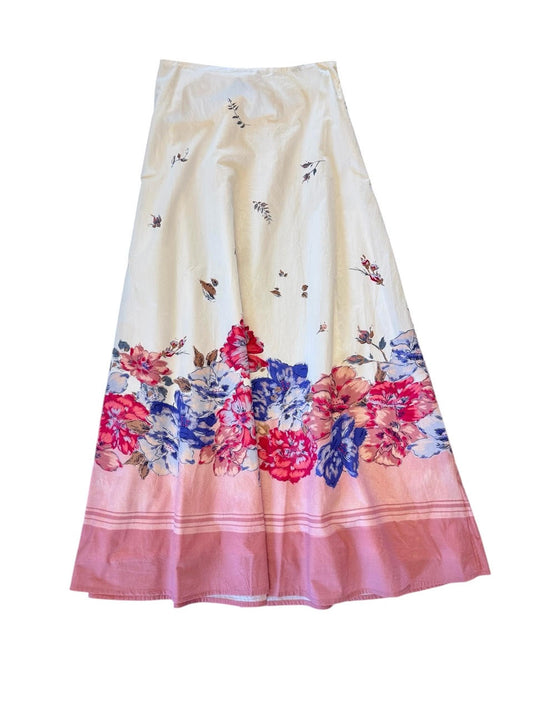 Shea Ankle Skirt in camellia print by Cleobella