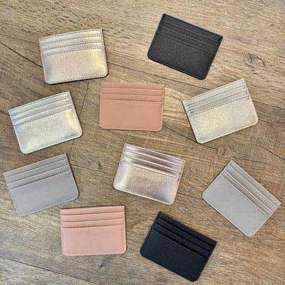 Skinny Credit Card Holder in black