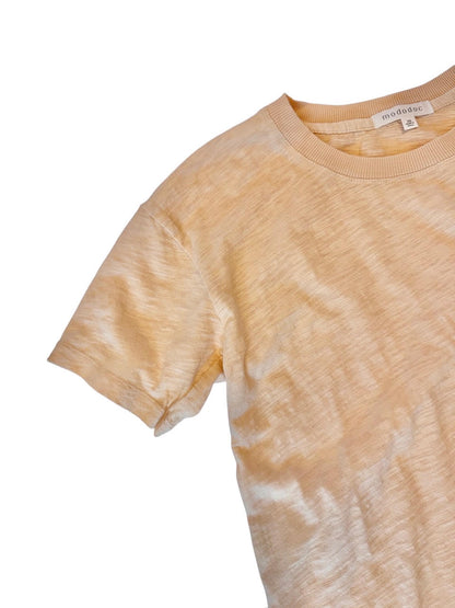 Shrunken Boxy Crew Tee in swiss coffee by Mododoc