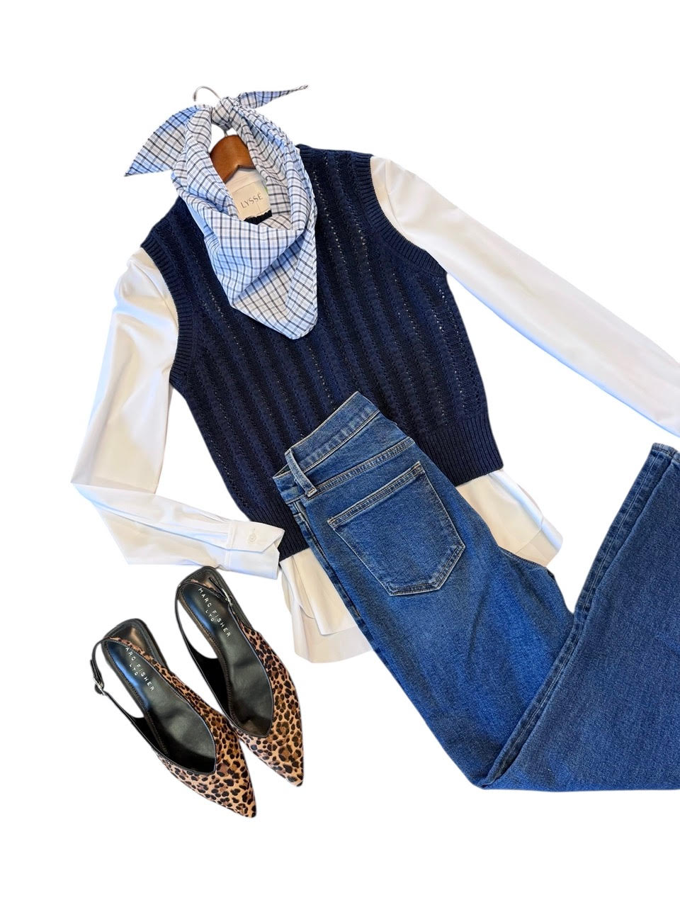 Embree Sweater Vest in Marine by Steve Madden