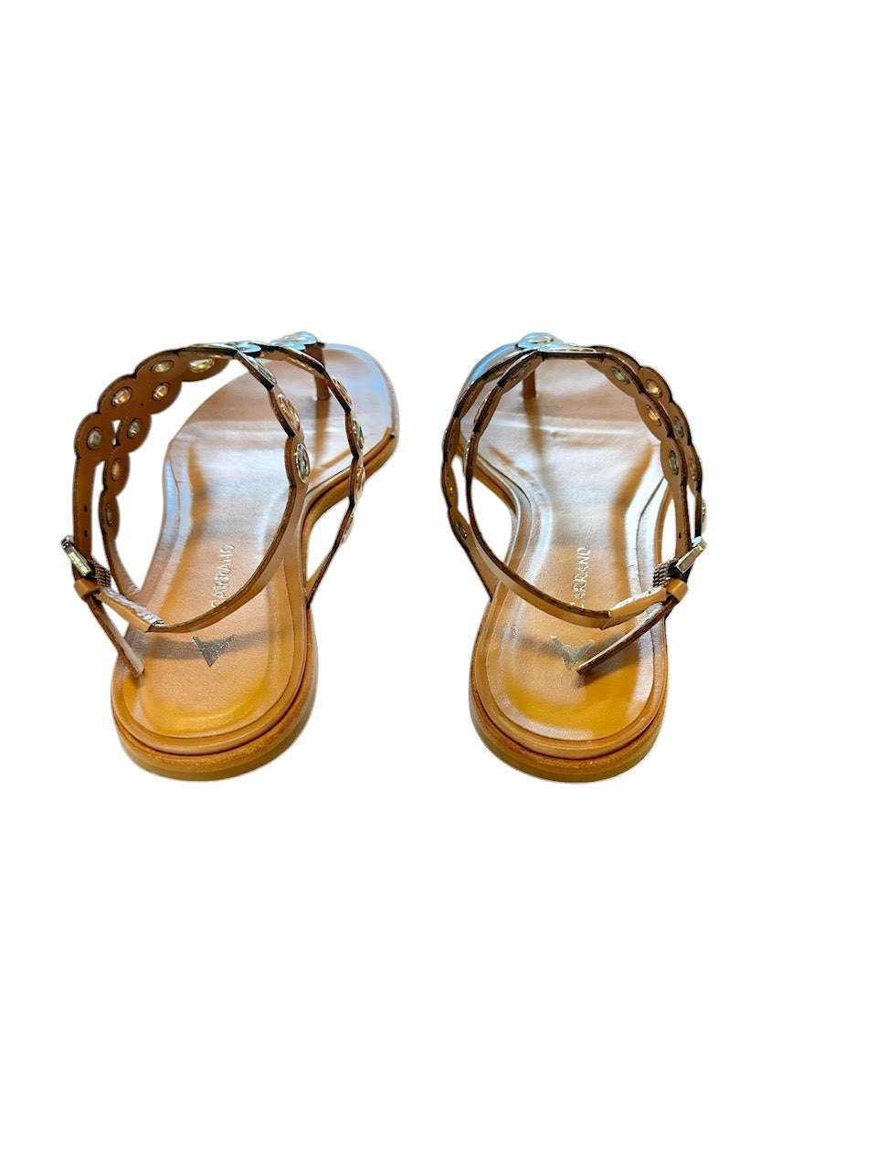 Morgan Grommet Thong Sandal in riviera by Carrano