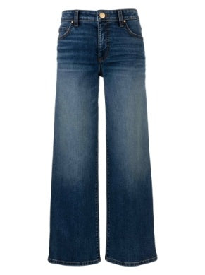 Charlotte High Rise Wide Leg Jean in historical by KUT