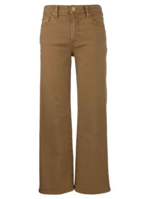 Charlotte High Rise Wide Leg Jean in caramel by KUT