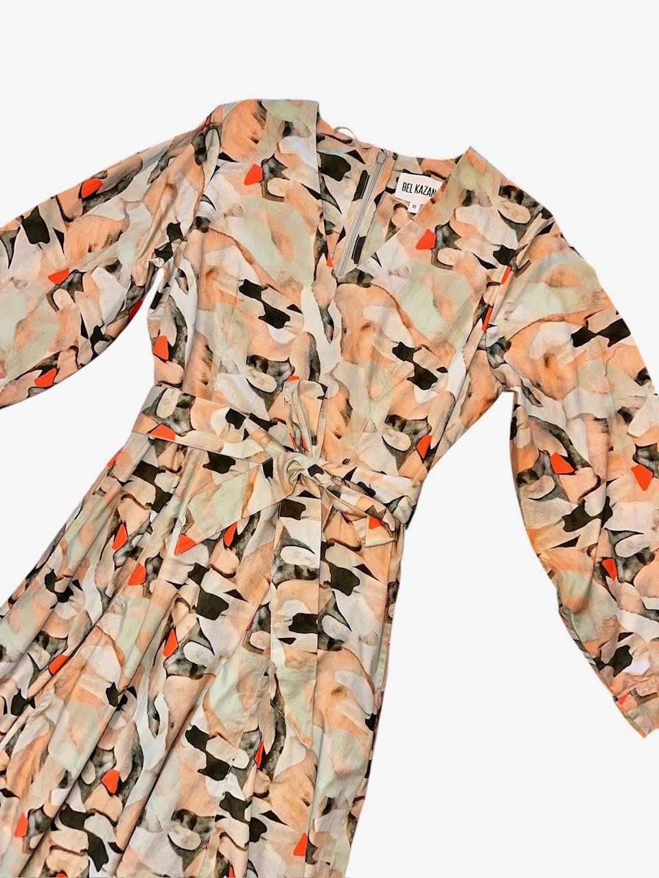 Nora Printed Maxi Dress in bandelier by Bel Kazan