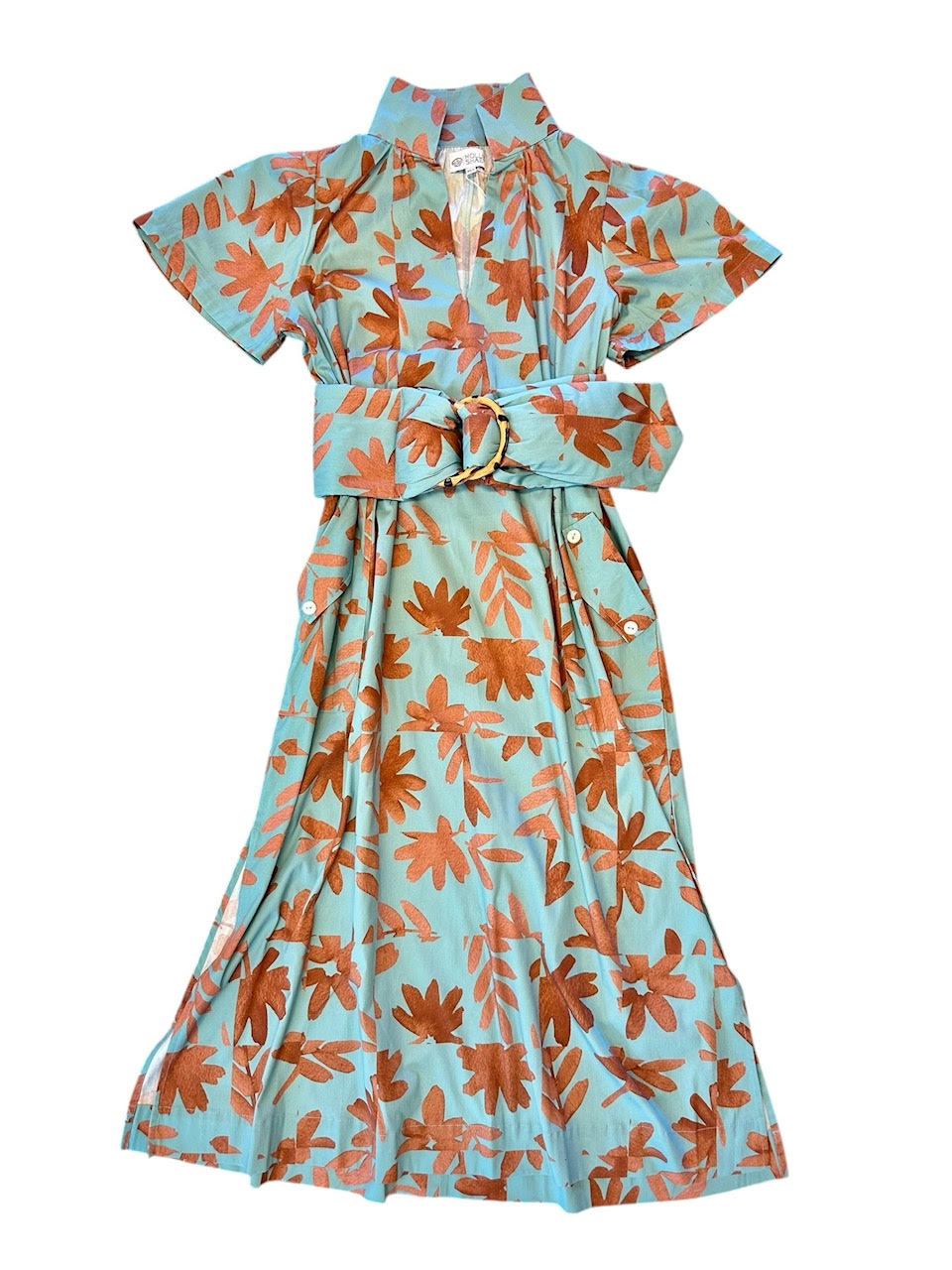 Gretchen Maxi Dress in foliage frenzy by Holly Shae