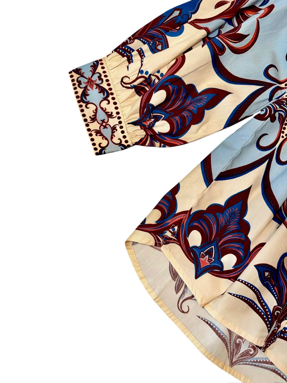Elsa Printed Top in arabesque by Maude Vivante