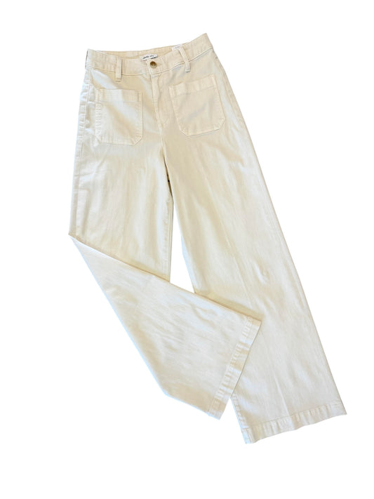 Bristol Wide Leg Chino in alabaster by Another Love