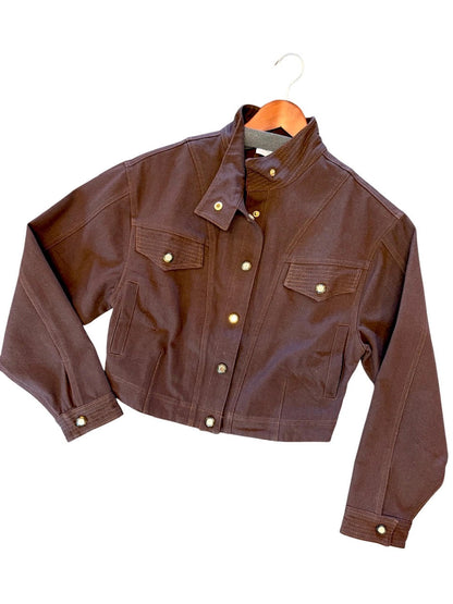 Elsa Jacket in espresso by Allison