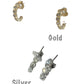 CZ Mini Hoop Earring by Eneida Franca