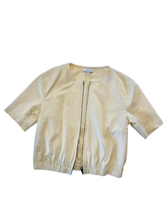 Cropped Jacket in ecru by J. Society