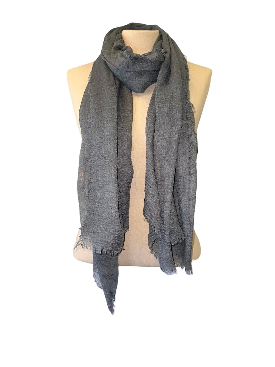 Wrap/Scarf in charcoal by Market Co
