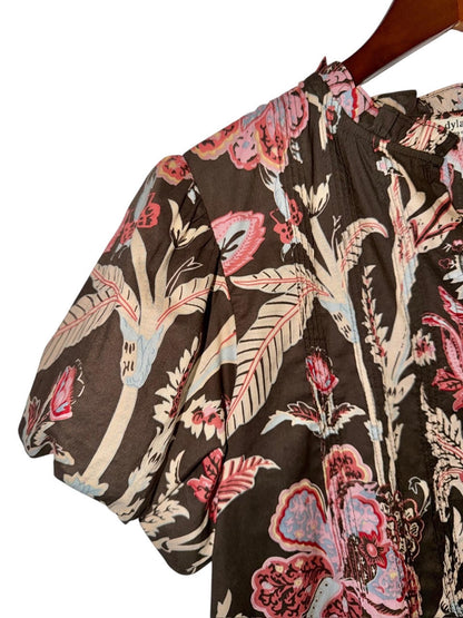 Isabella Printed Blouse in multi by Dylan