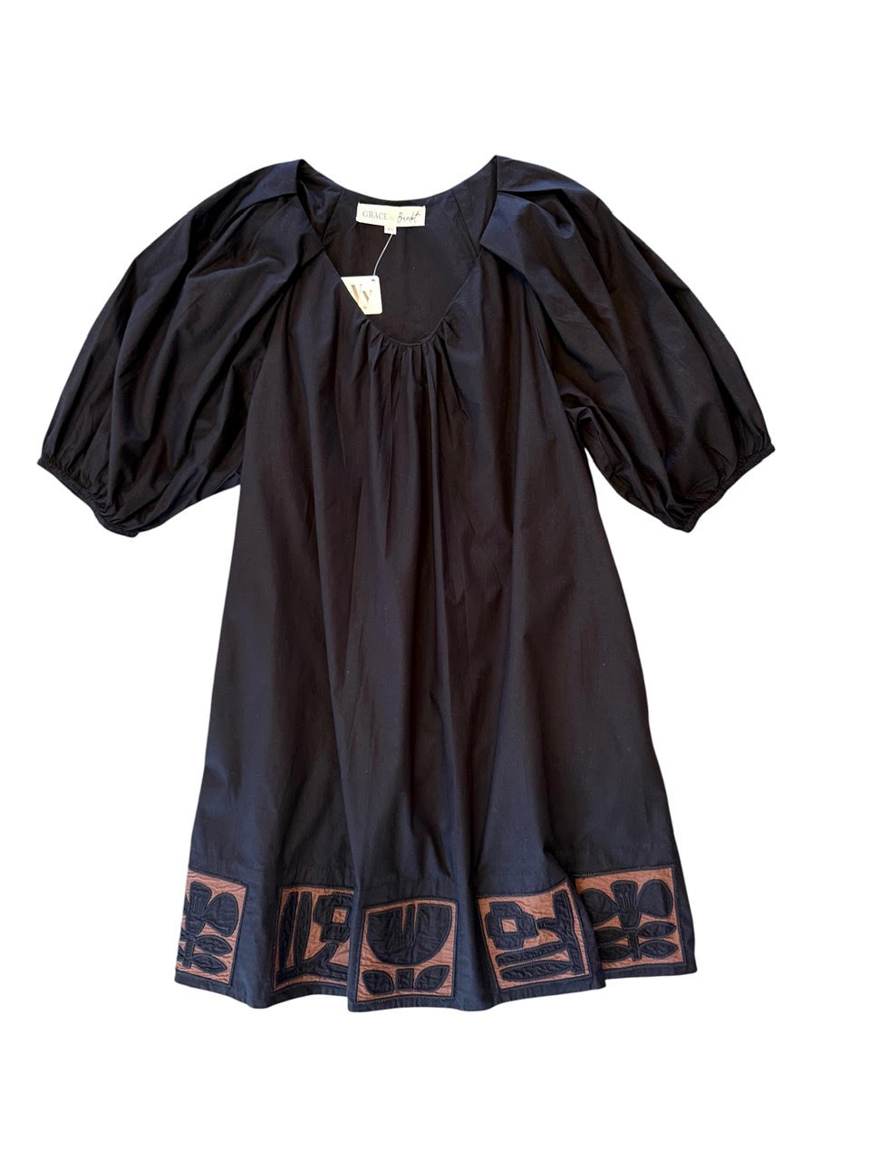 Judy Mini Dress in black by Grace and Bardot