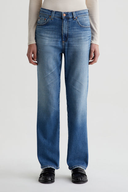 Brinley Mid Rise Straight Leg in 16 years soaring by AG