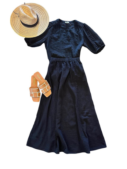 Anna Blouse in Black by Dylan