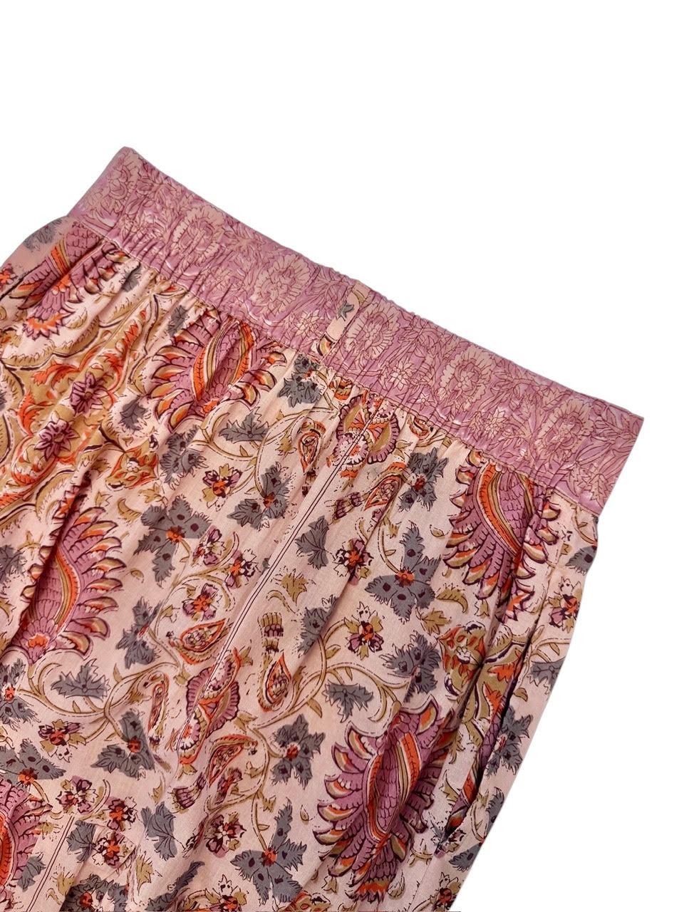Promenade Maxi Skirt in estate print by La Plage