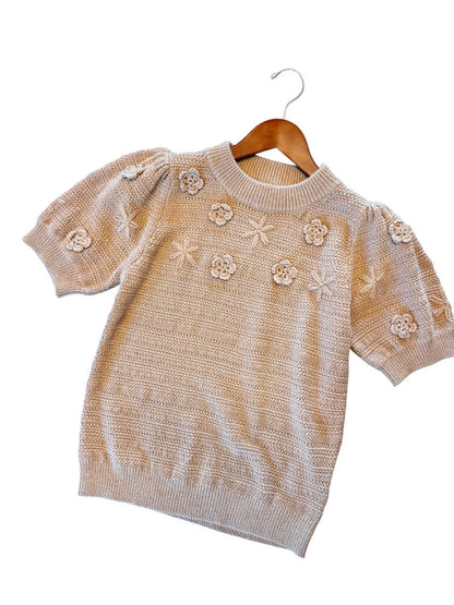 Cruz Top in camel by Heartloom