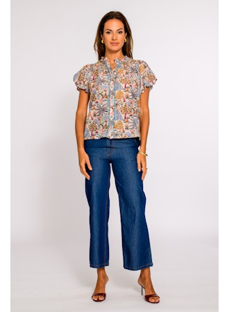 Daisy Printed Top in enchanted by Elizabeth James