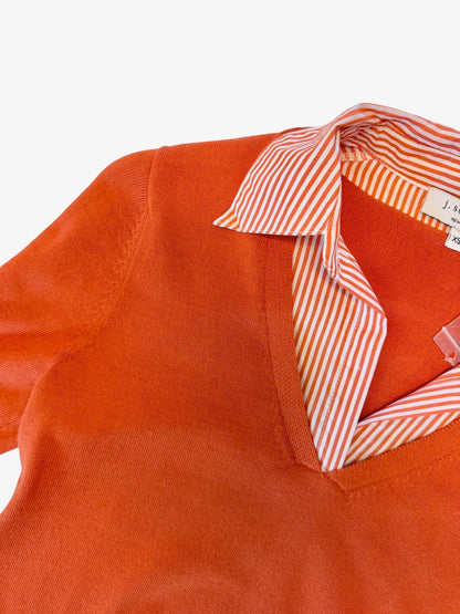 Long Sleeve 2Fer in sienna by J.Society