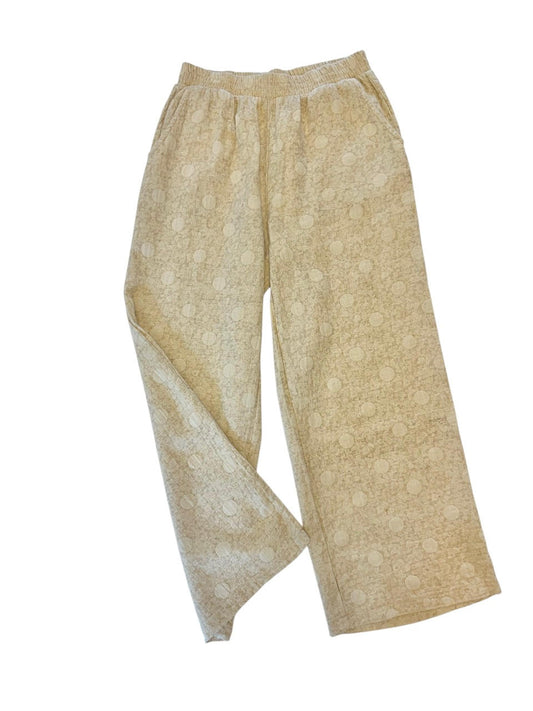 Long Wide Leg Pants in natural by Mododoc