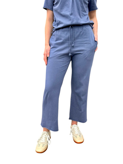 Weekend Jersey Ankle Pant in dusk by Luna Luz
