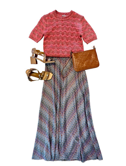 Olive Skirt in rainbow by Allison