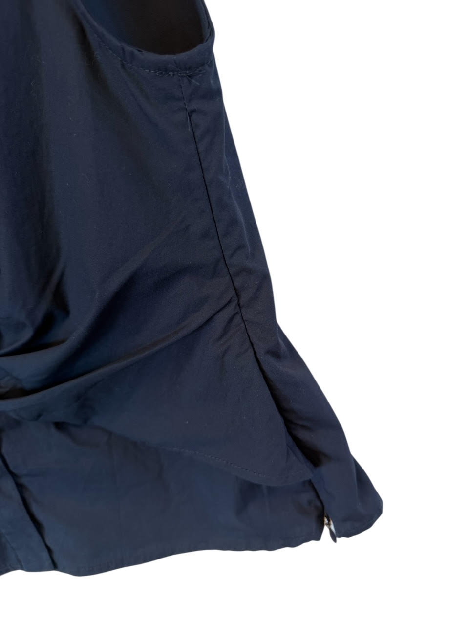 Sleeveless Twist Front Top in navy by J. Society