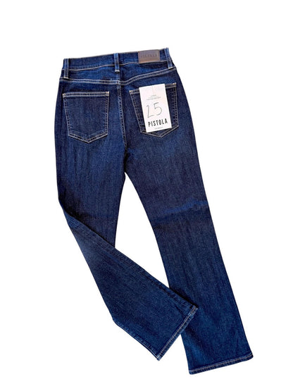 Lennon High Rise Crop Boot in starstruck by Pistola