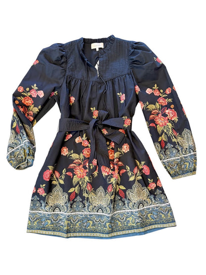 Ivana Mini Dress in eglantine print by Cleobella