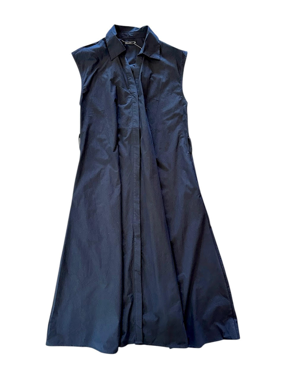 Imola Dress in black by Deluc