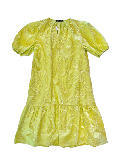 Trixie Dress in lime by Maude Vivante