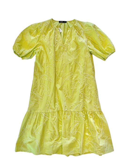 Trixie Dress in lime by Maude Vivante