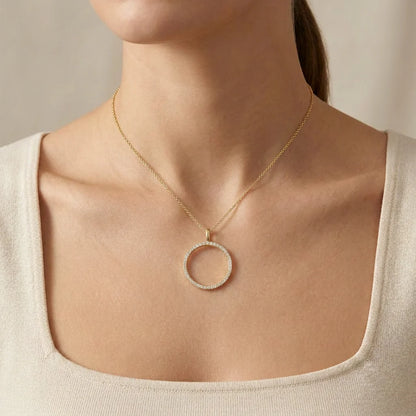 You Are My Everything Pendant Necklace in gold by Ella Stein