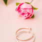 Everybody's Favorite Hoop in gold by Sheila Fajl