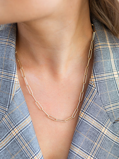 Eden Necklace in gold by Farrah B