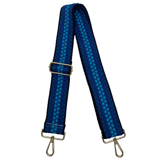 Bubbled Adjustable Strap in blue by Ah-Dorned