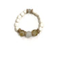 Single Stack Bracelet in white by Twine & Twig