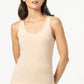 Scoop Layering Tank in nude by Lilla P