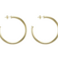 Petite Everybodys Favorite Hoop in gold by Sheila Fajl