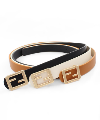 Skinny Faux Leather Belt in assorted colors