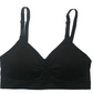 Seamless T shirt bra in black by Joy Bra