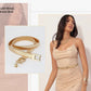 Gold Stretch Belts