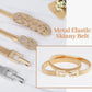 Gold Stretch Belts