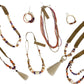 Tassel Slim Horse Hair Necklace in clemson by Twine & Twig